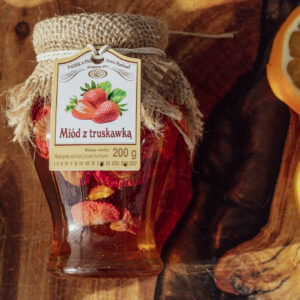 miód z truskawką 200g
